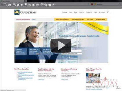 How to Find Tax Forms on Guidestar