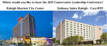 Where would you like to have the 2015 Conservative Leadership Conference?