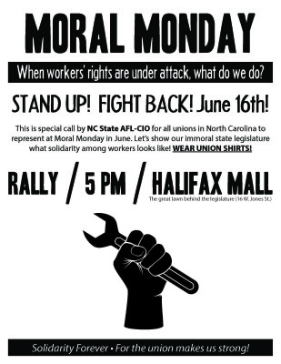 afl-cio moral monday flyer