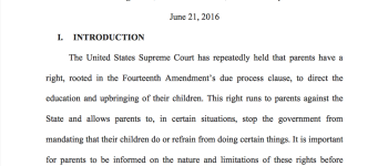 CLF Publishes White Paper on Parental Rights