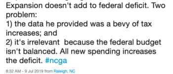 Why the federal debt matters in the Medicaid expansion debate